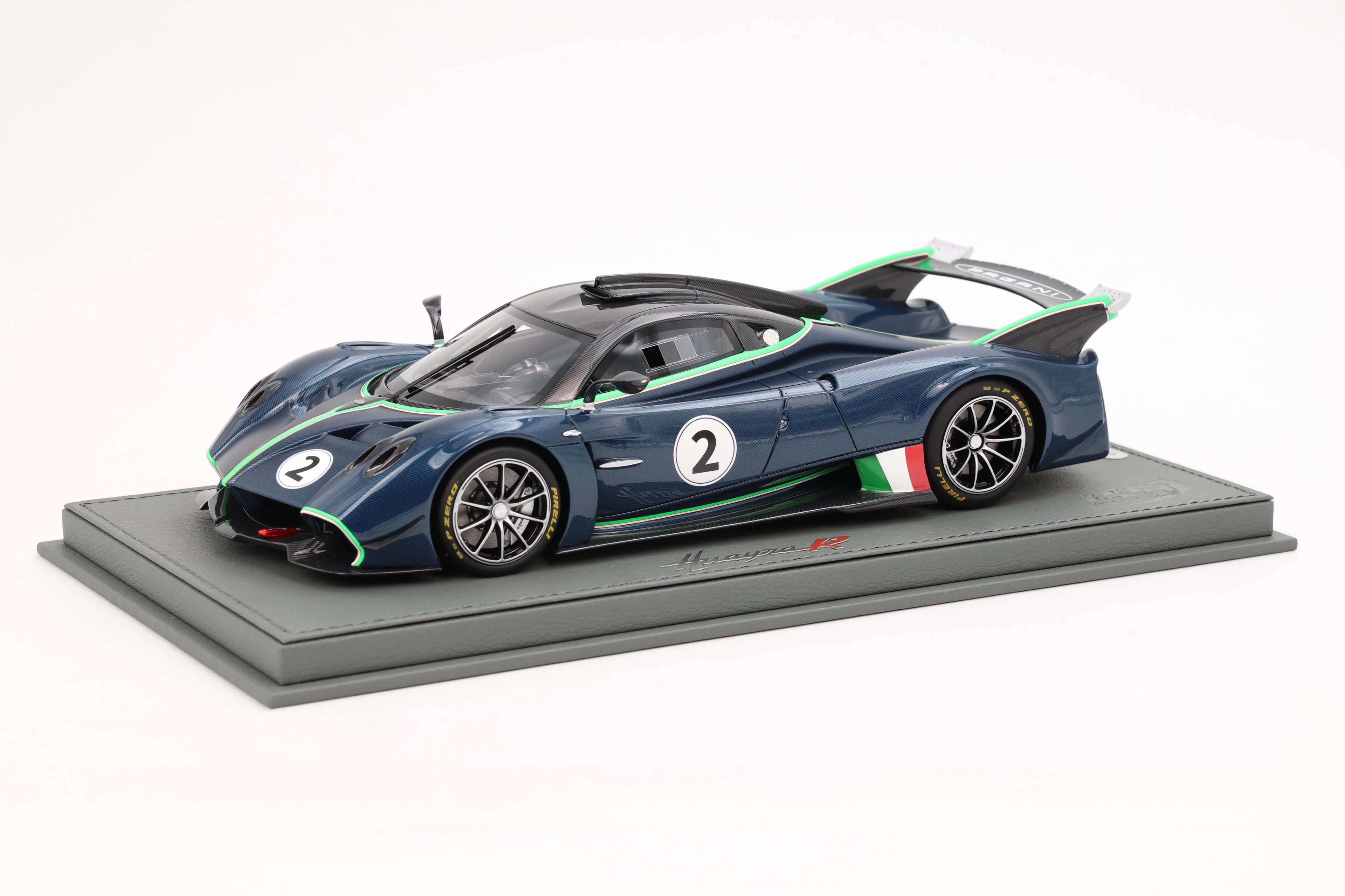 BBR Pagani Huayra R Blue Danubio carbon fiber matt/gloss - Limited 100 pcs