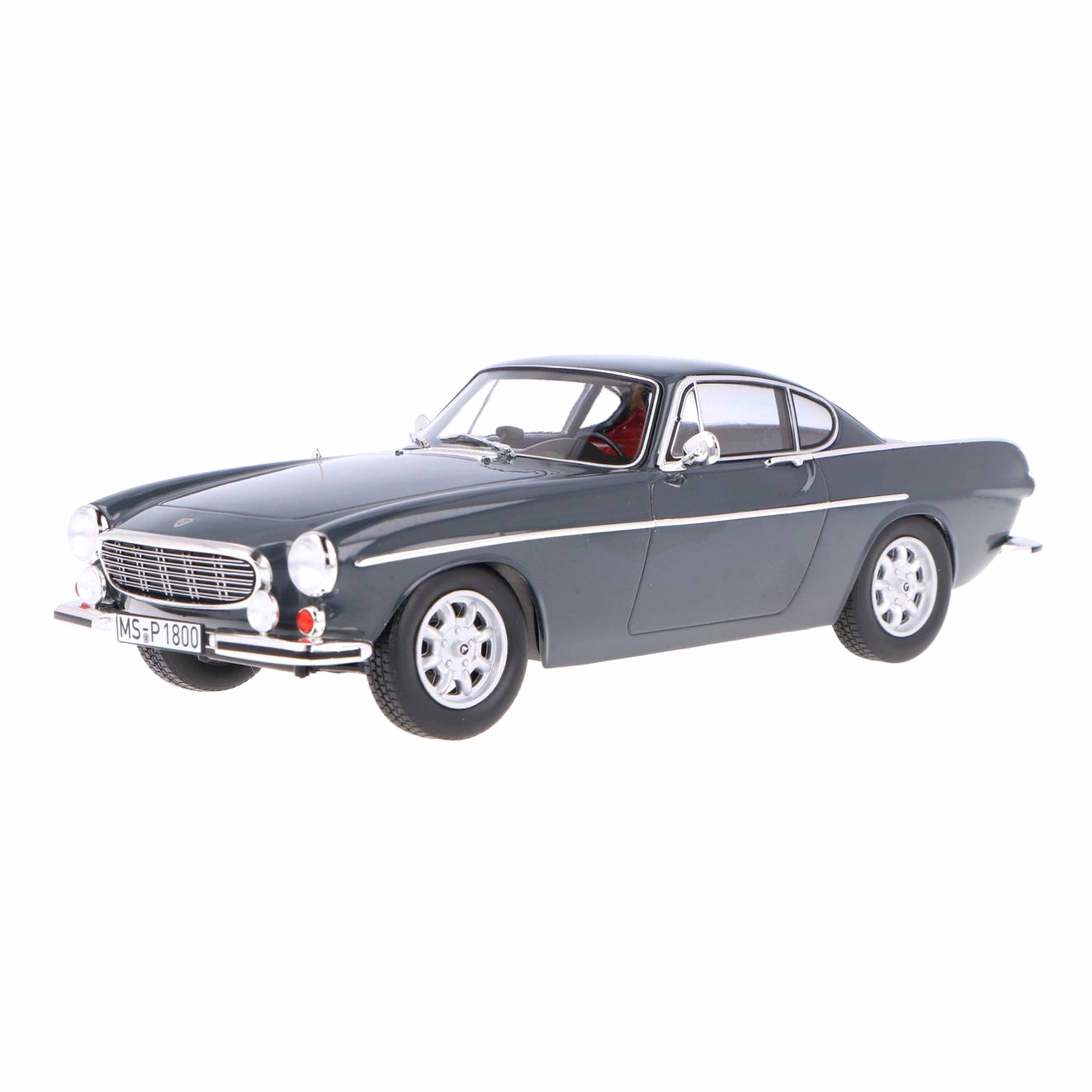 Volvo 1800 S 1969 Gris avec intérieur rouge 1/18