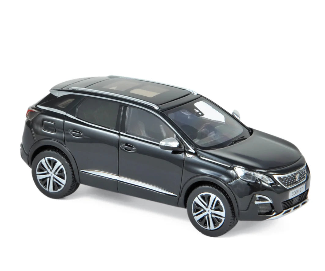 Peugeot 3008 GT 2016 Noir Perla Nera 1:43