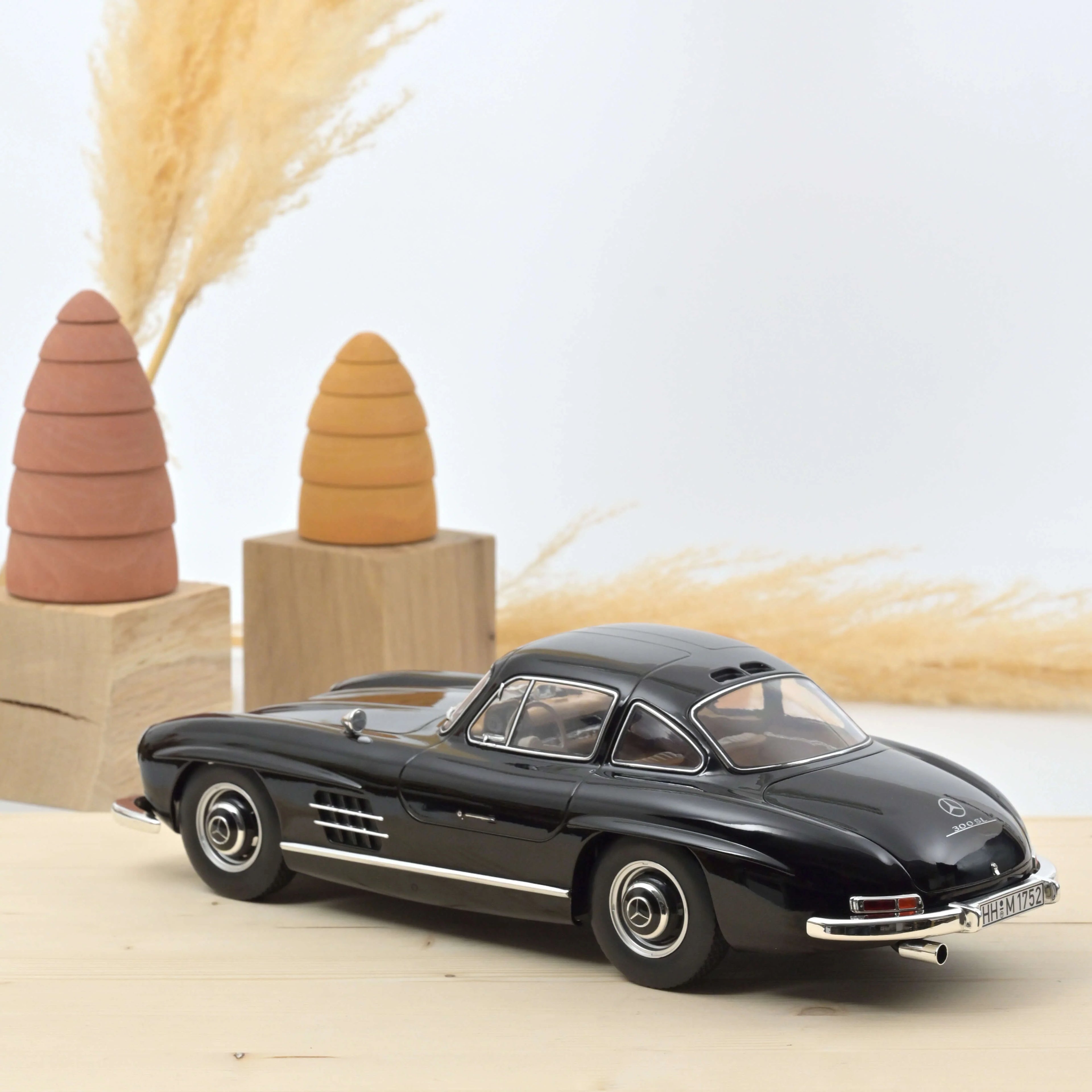 Mercedes-Benz 300 SL 1954 Black 1:12 - 300pcs