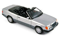 Mercedes-Benz 300 CE-24 Cabriolet 1990 Silver metallic 1:18