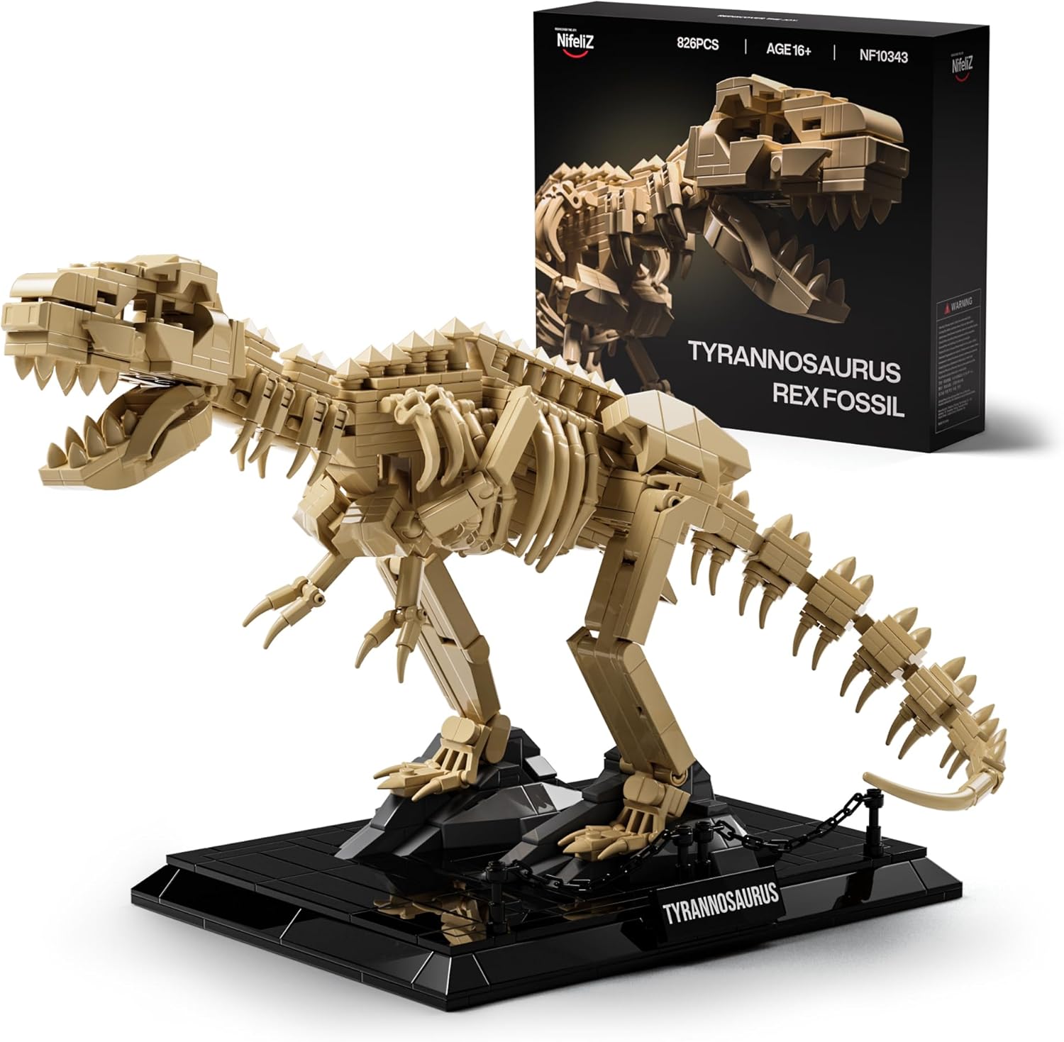 Nifeliz T. Rex Fossils (826 PCS, NF10343)