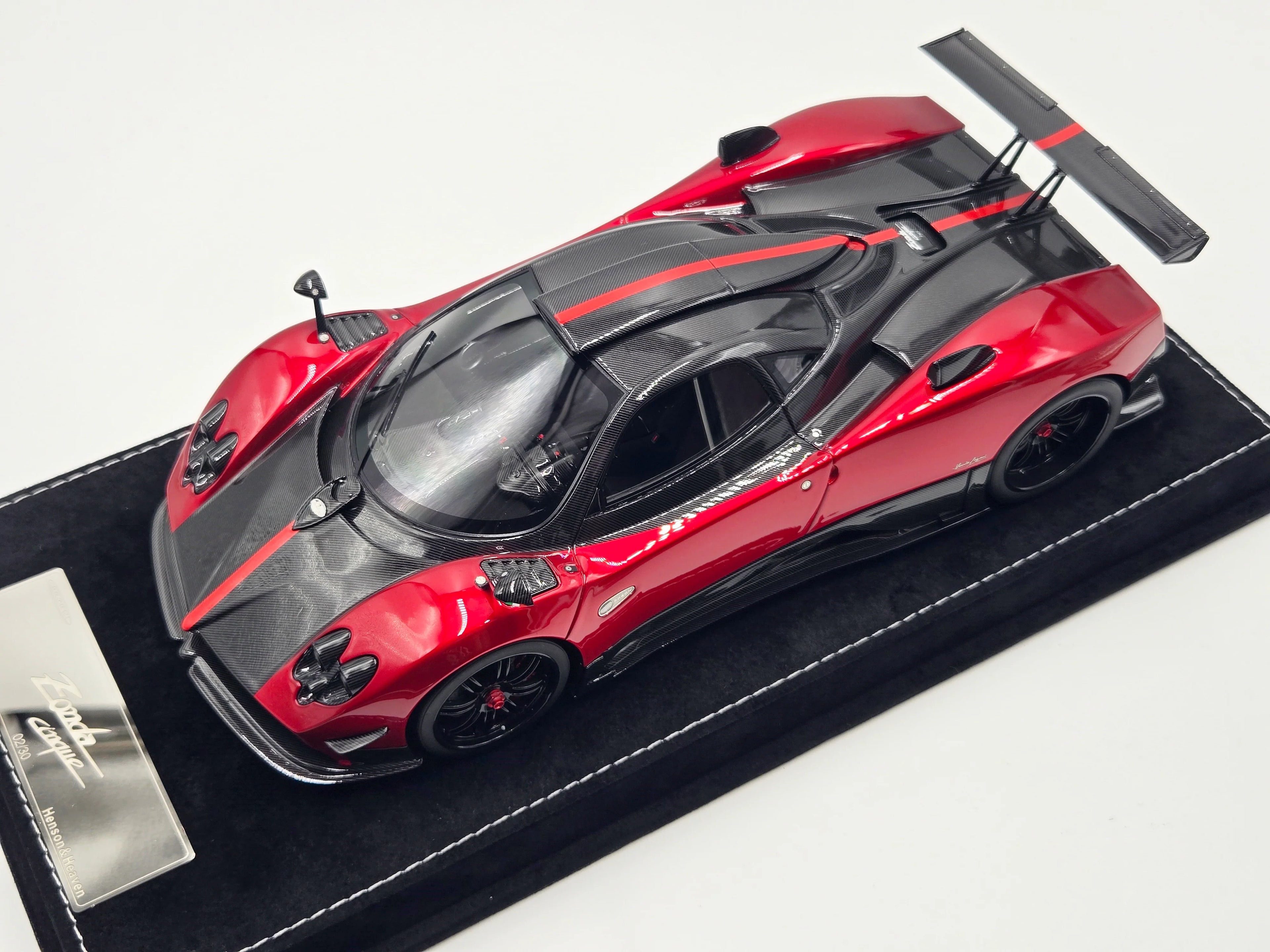 HH Model Pagani Zonda Cinque Metallic Red, Limited 30 pcs