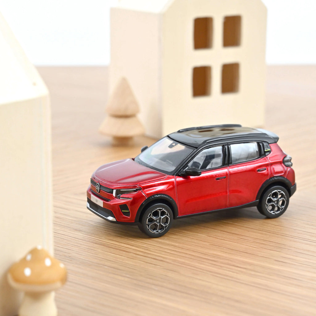 Citroën C3 2024 Elixir-Rot & schwarzes Dach 1:43