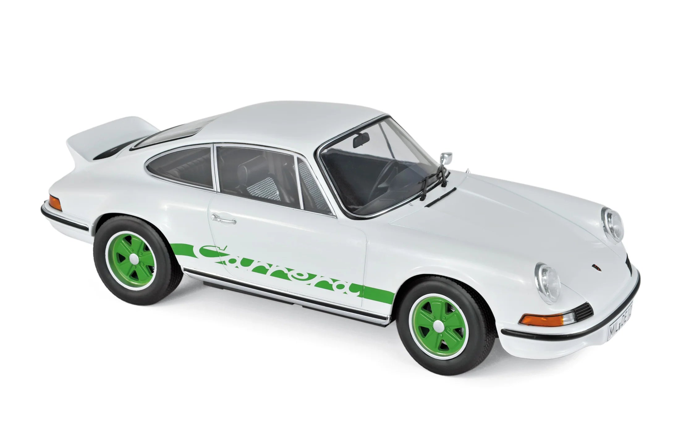 Porsche 911 RS 1973 White & Green deco 1:18