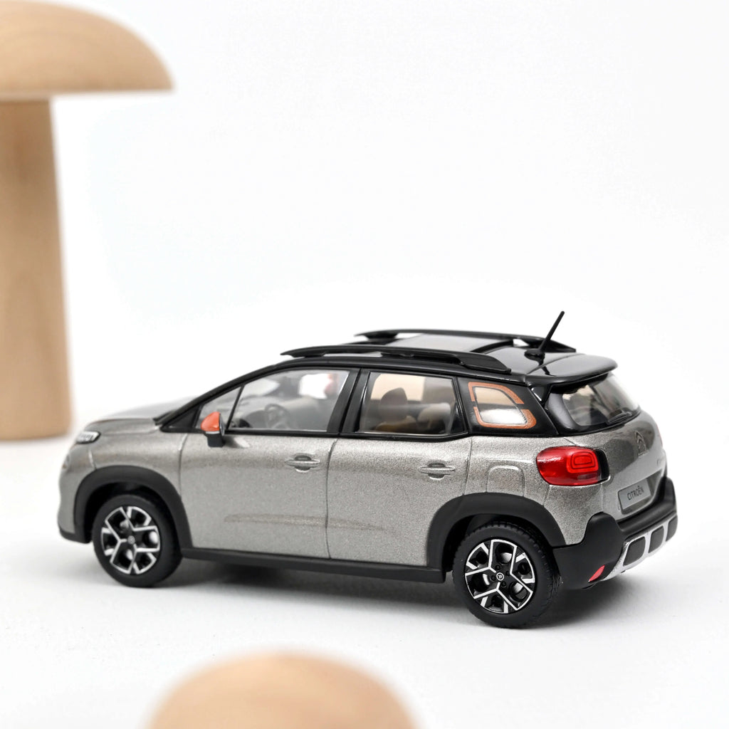 Citroën C3 Aircross 2021 Platingrau und Schwarz 1:43