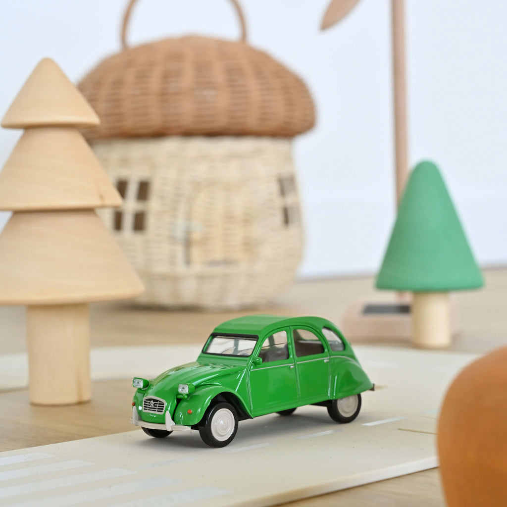 Citroën 2CV 6 Club 1979 Bambusgrün Jet-car 1:43