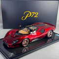 Pre-order Peako De Tomaso P72 Red, Carbon Base - Limited 100 pcs