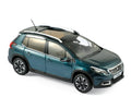 Peugeot 2008 2016 Emerald Crystal Blue 1:43