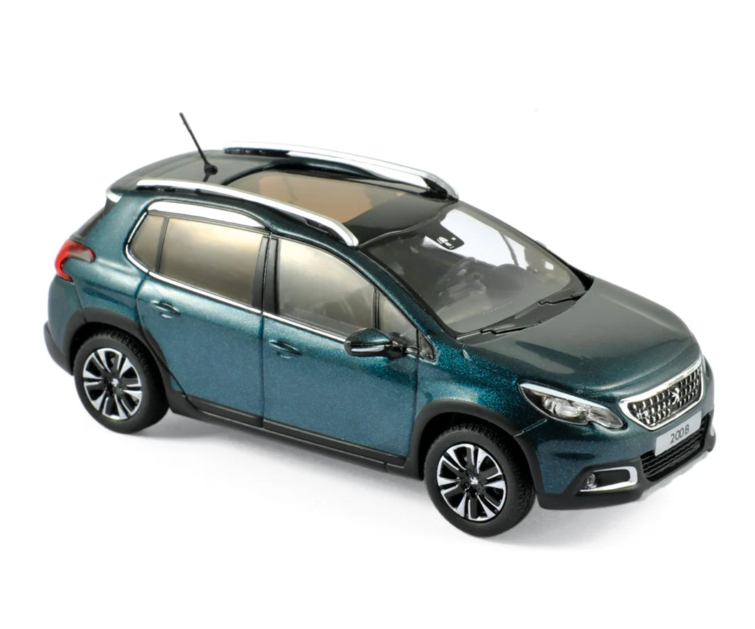 Peugeot 2008 2016 Emerald Crystal Blue 1:43