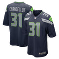 Kam Chancellor Seattle Seahawks Nike Retired   Game Jersey - College Navy