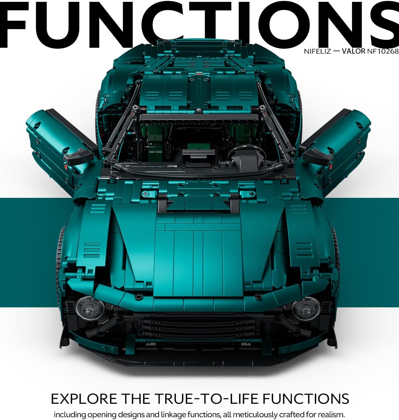 Nifeliz Valor Sports Car (3374 PCS, NF10268)
