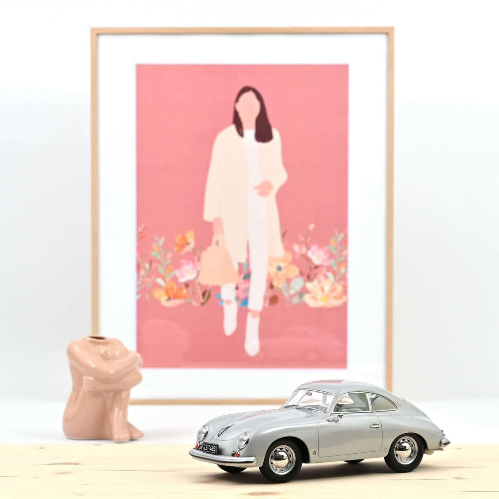 Porsche 356 Coupe 1952 Silber 1:18 - 400 Stk.