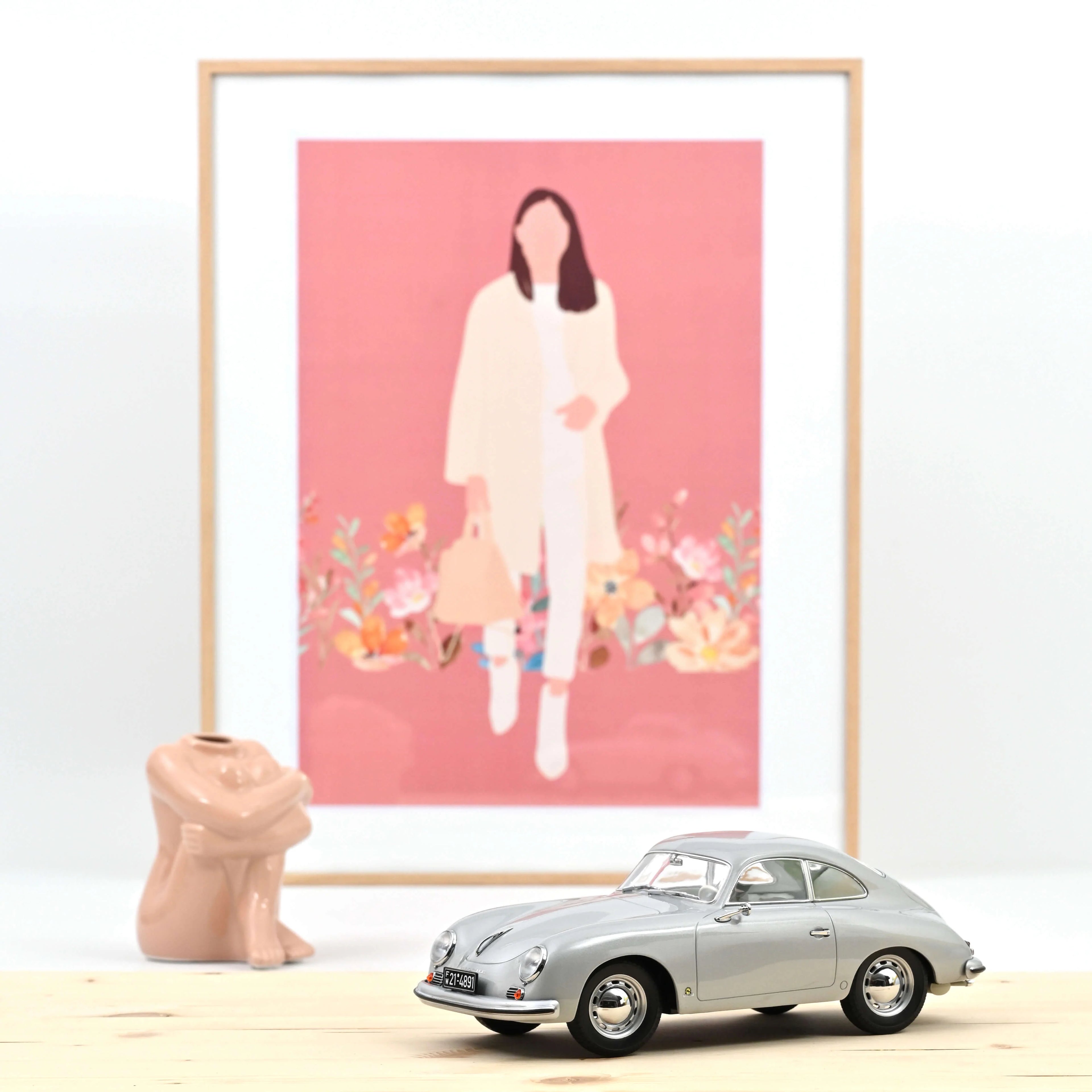 Porsche 356 Coupe 1952 Silber 1:18 - 400 Stk.