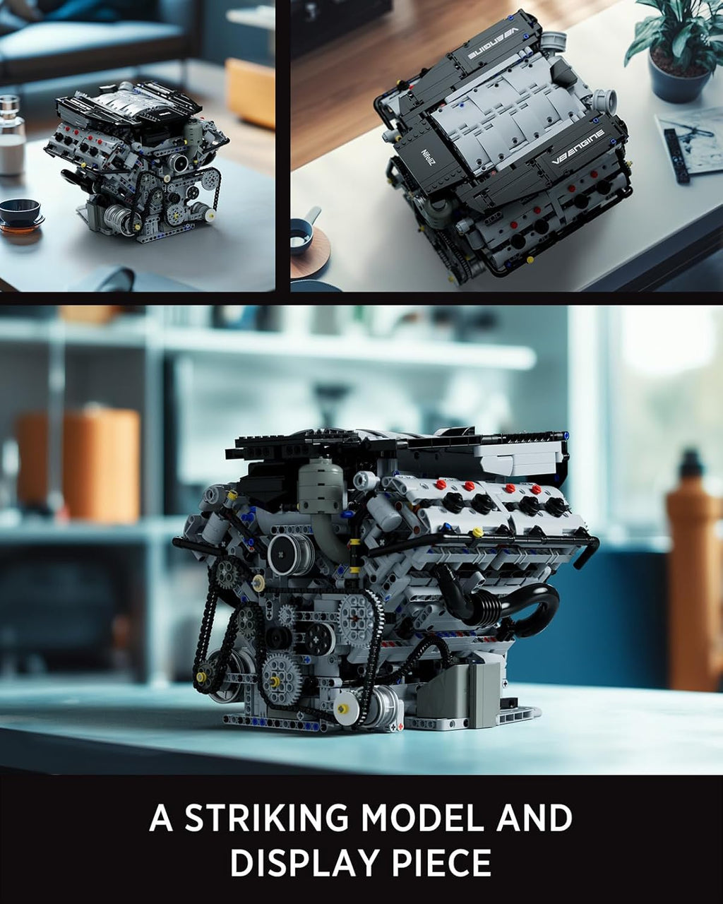 Nifeliz V8 Engine (2725 PCS, NF10287)