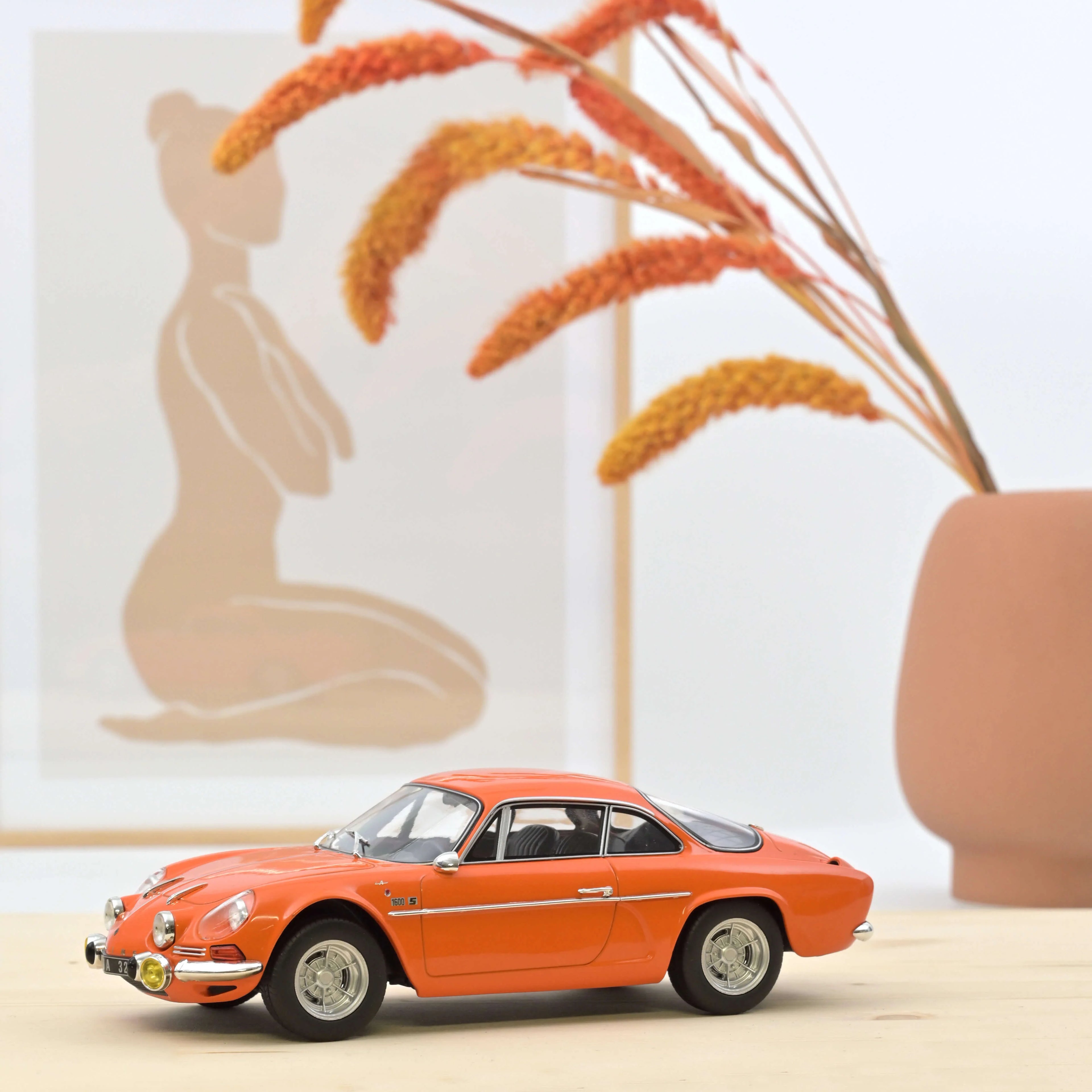 Alpine A110 1600S 1972 Acropolis Orange 1:18 - 200pcs