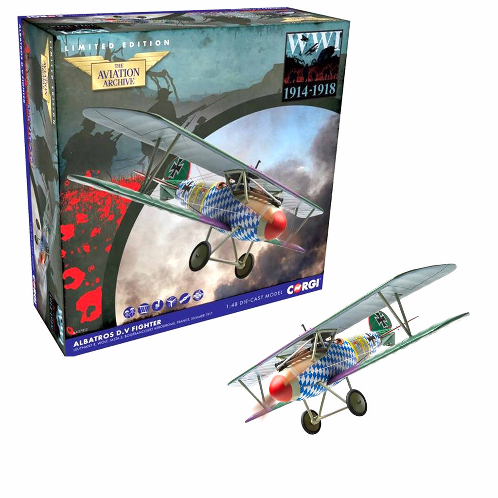 Albatros D.V Ltn.d.R Wolf Jasta 5 July 1917 1:72