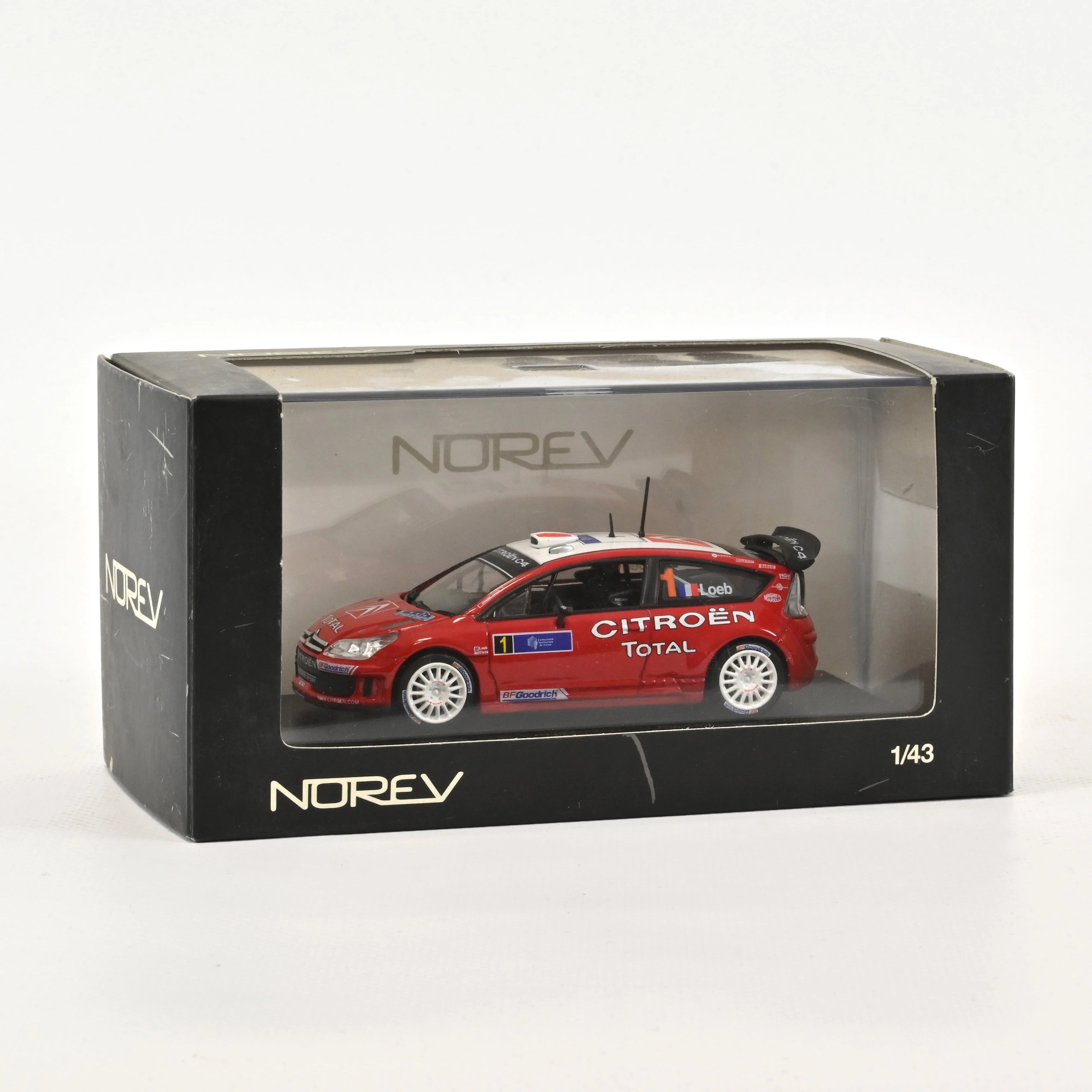 Citroën C4 WRC Tour de Corse 2007 Loeb/Elena 1:43