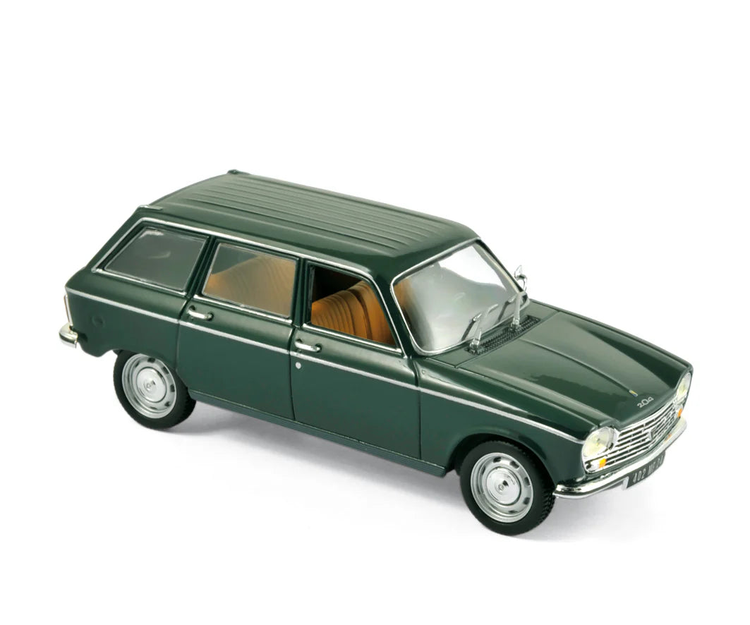 Peugeot 204 Break 1969 Antique Green 1:43