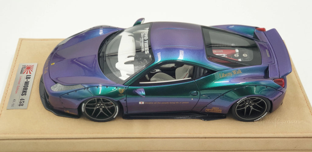 Ferrari 458 Liberty Walk Performance Chameleon - Ltd 50 pcs by LB Work