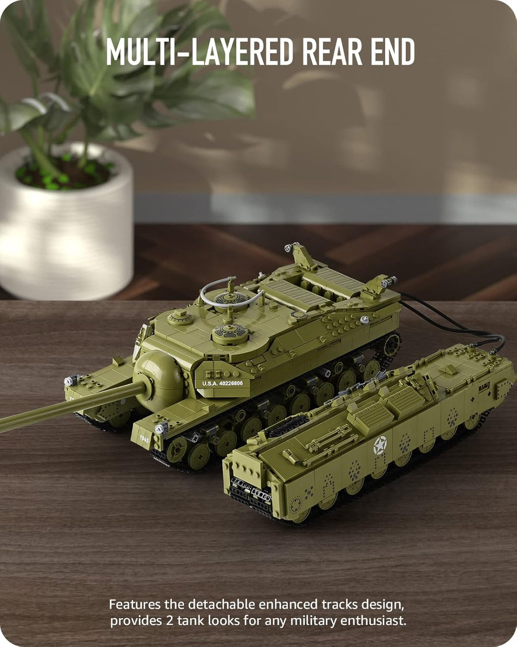 Nifeliz T28 Super Heavy Tank (2986 PCS, NF10525)