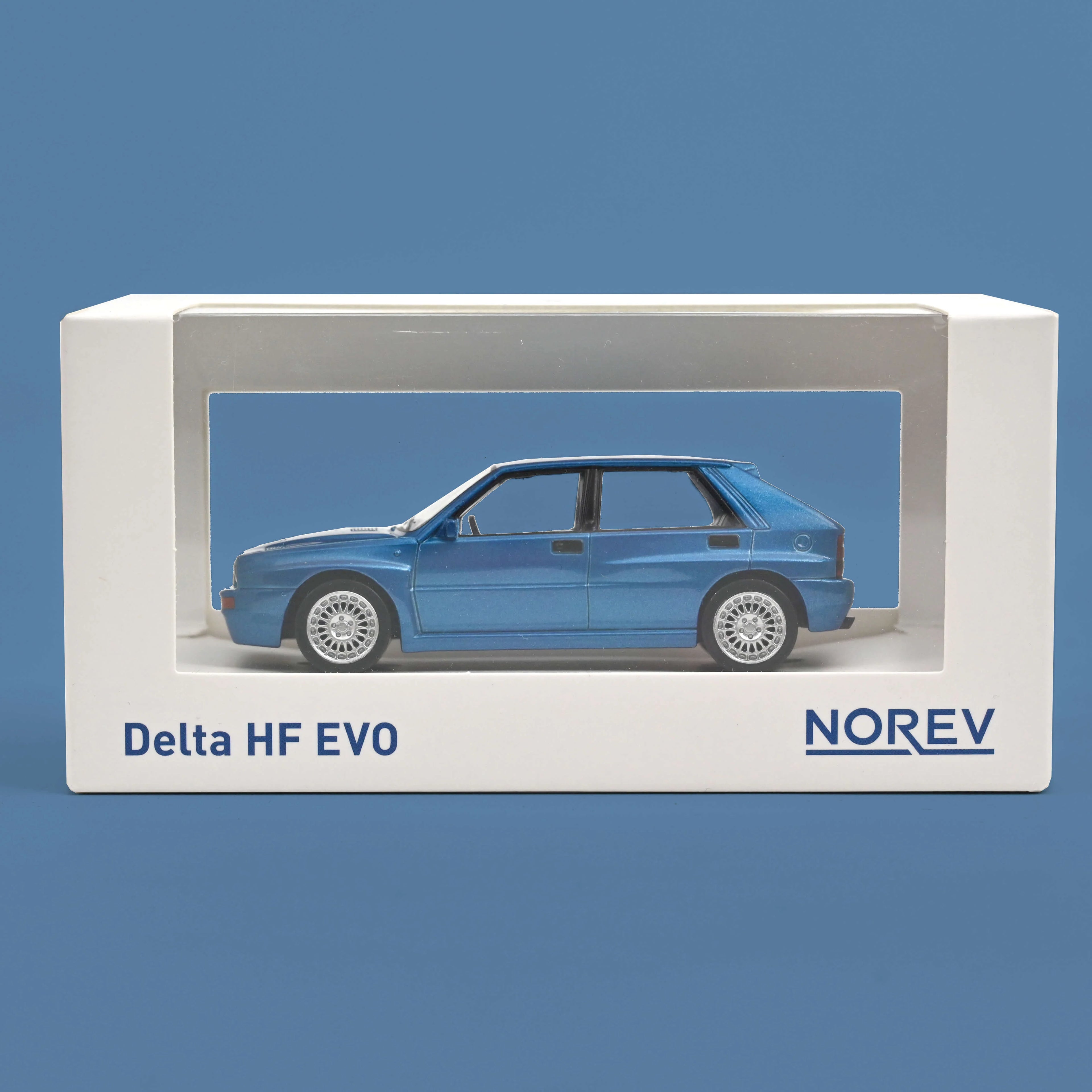 Lancia Delta HF Evo 2 1993 Blue Lagos Jet-car 1:43