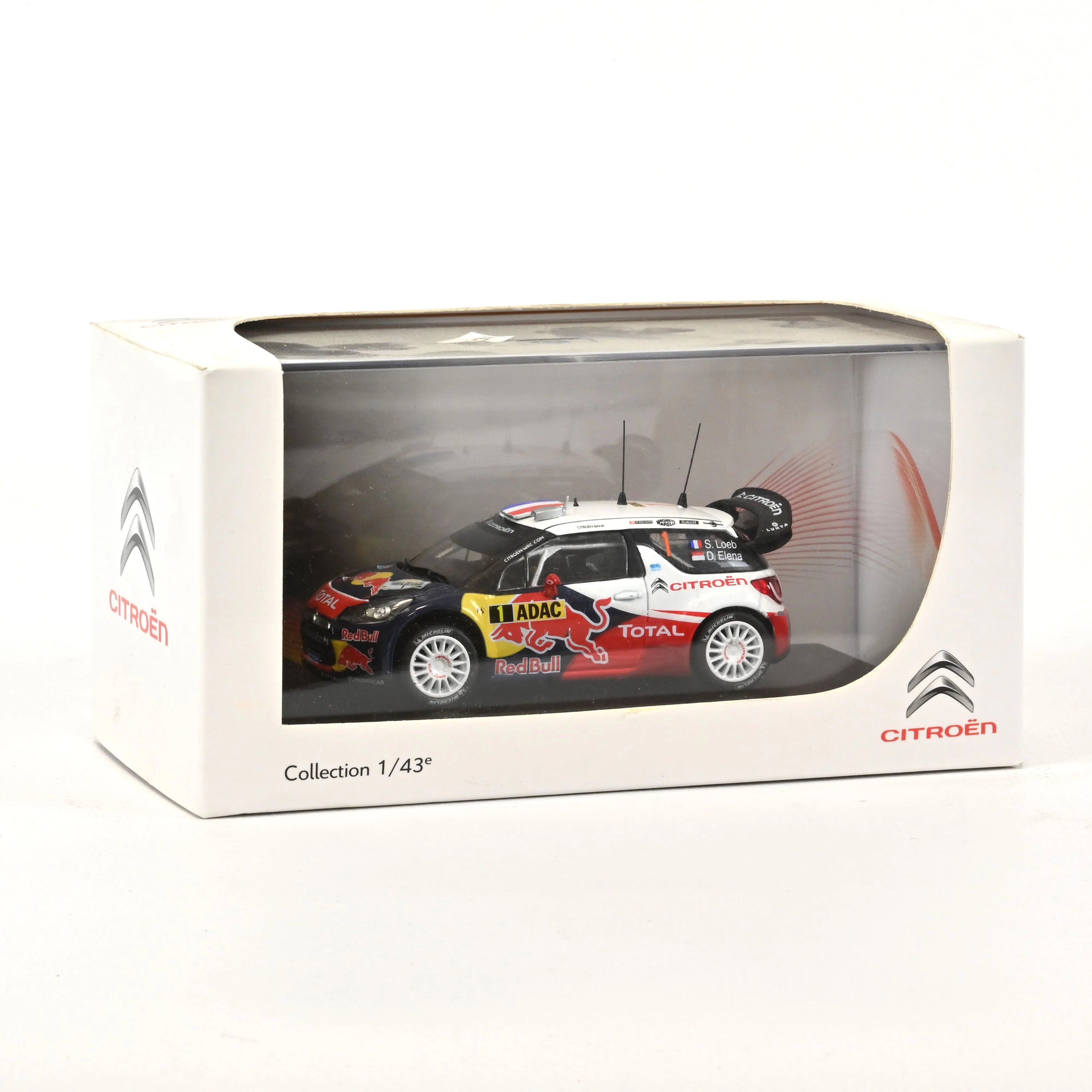 Citroën DS3 WRC Rallye d'Allemagne 2012 Loeb/Elena 1:43