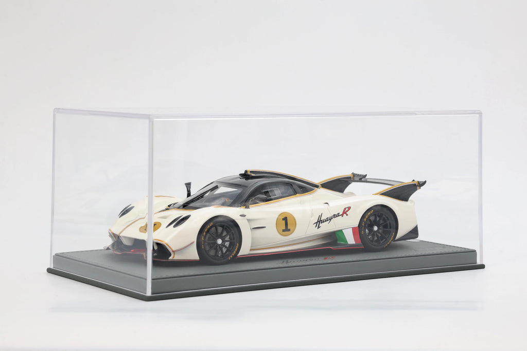 BBR Pagani Huayra R White Benny and Gloss carbon roof - Limited 100 pcs