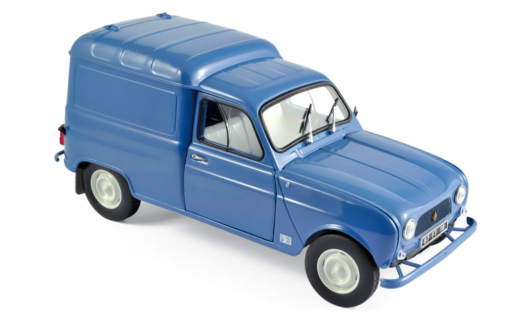 Renault 4 Fourgonnette 1965 Blue 1:18