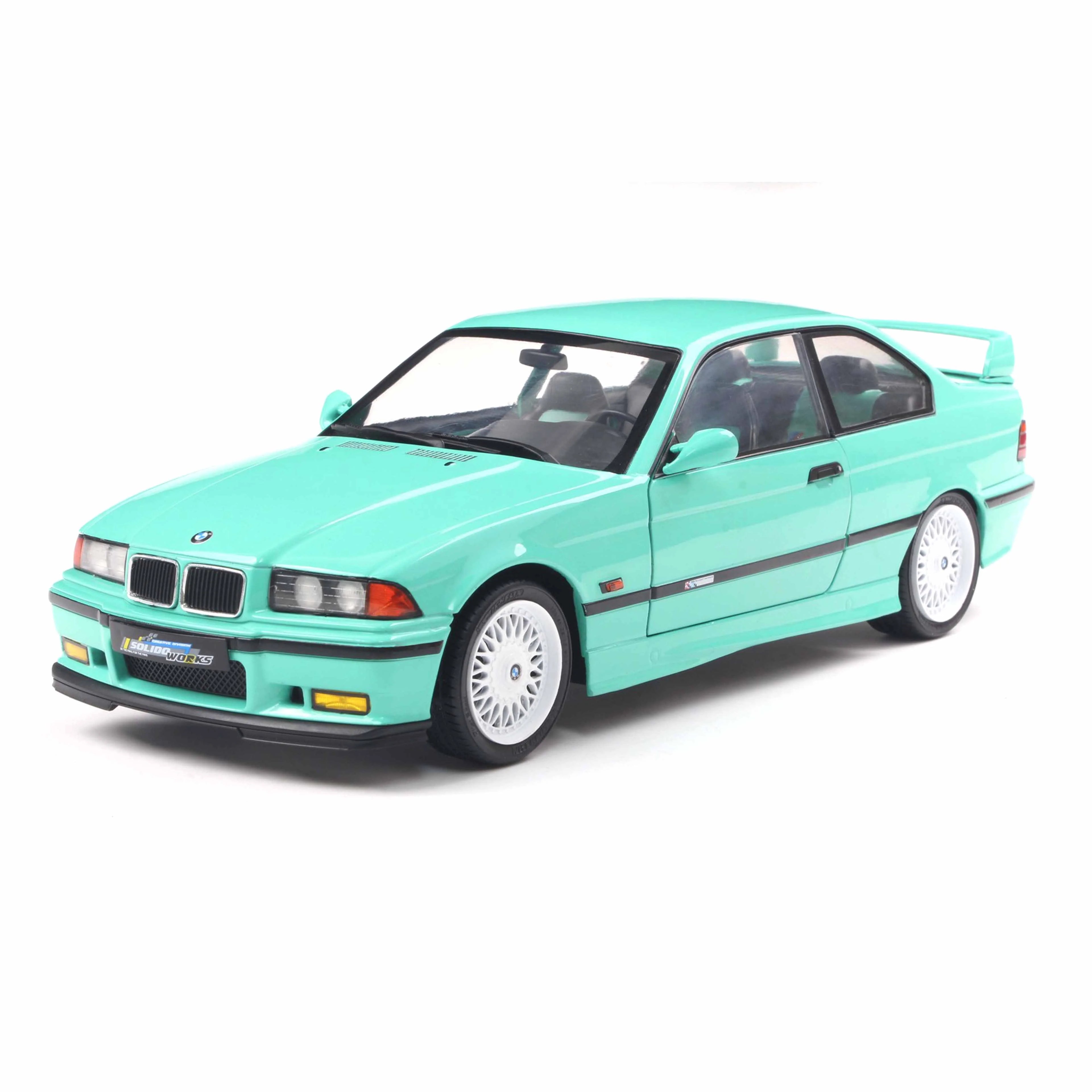 BMW E36 M3 Coupe Solido Works Mint Green 1991 1:18