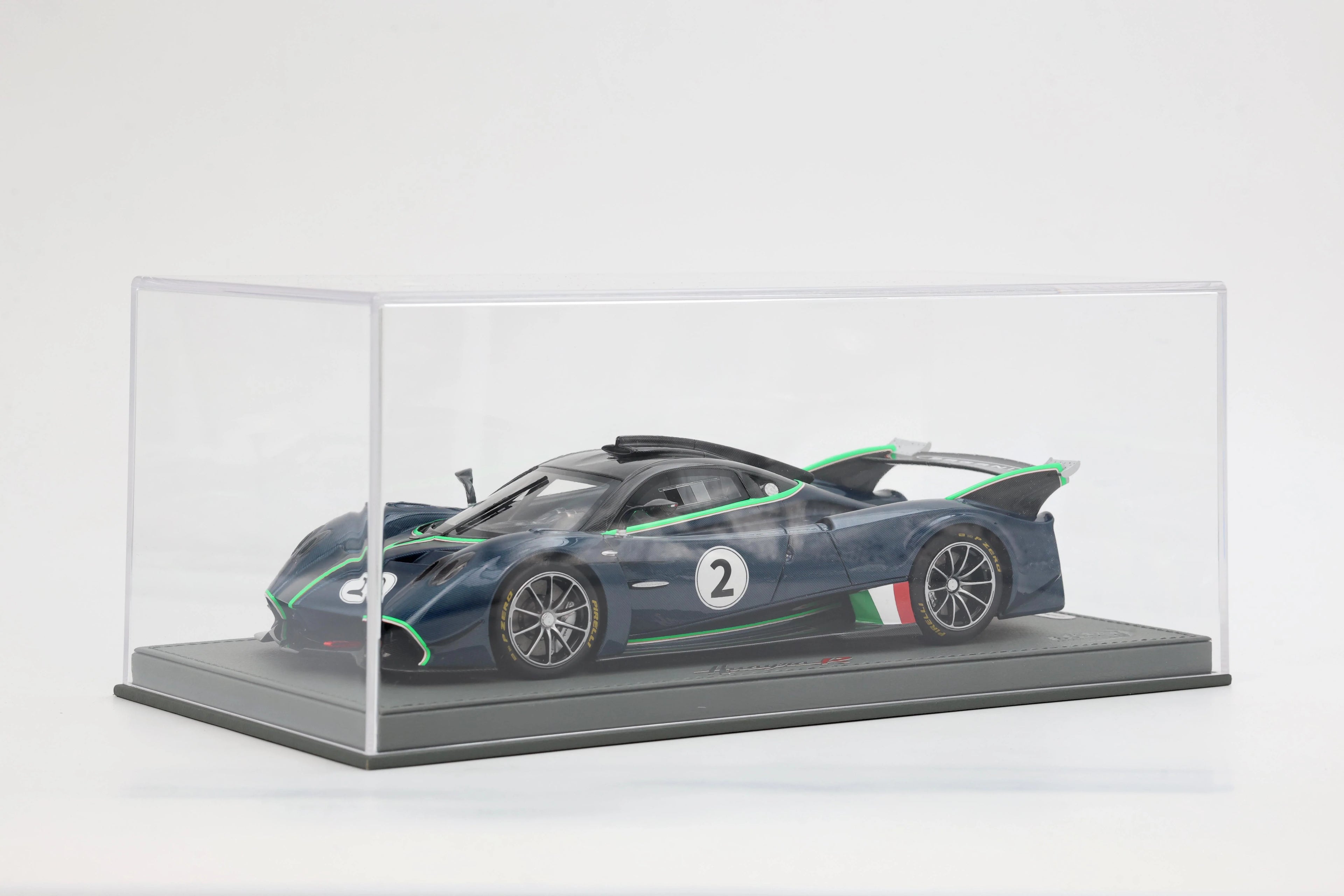 BBR Pagani Huayra R Blue Danubio carbon fiber matt/gloss - Limited 100 pcs