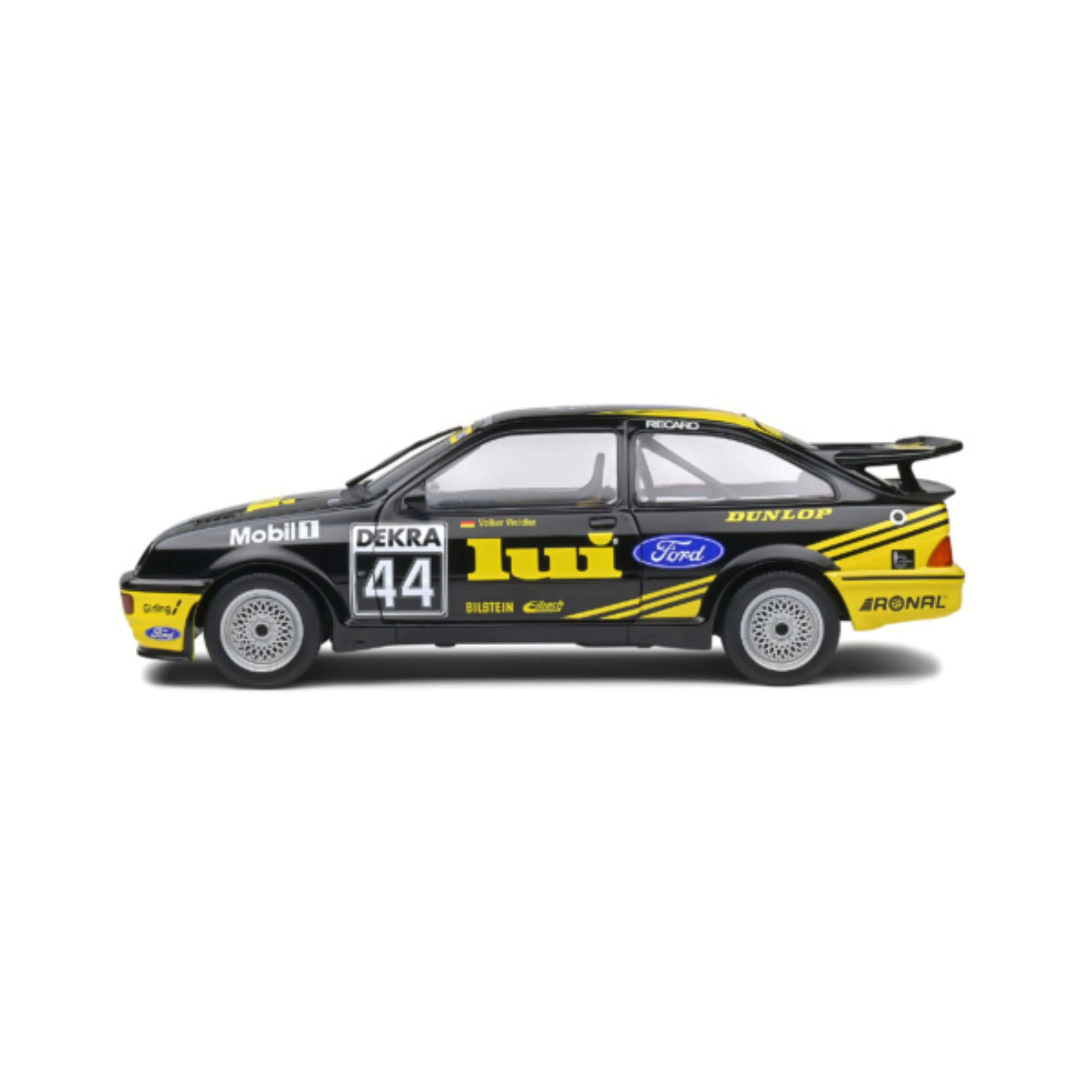 Ford Sierra RS 500 Black #44 V.Weidler 24h Nurburgring 1989 1:18