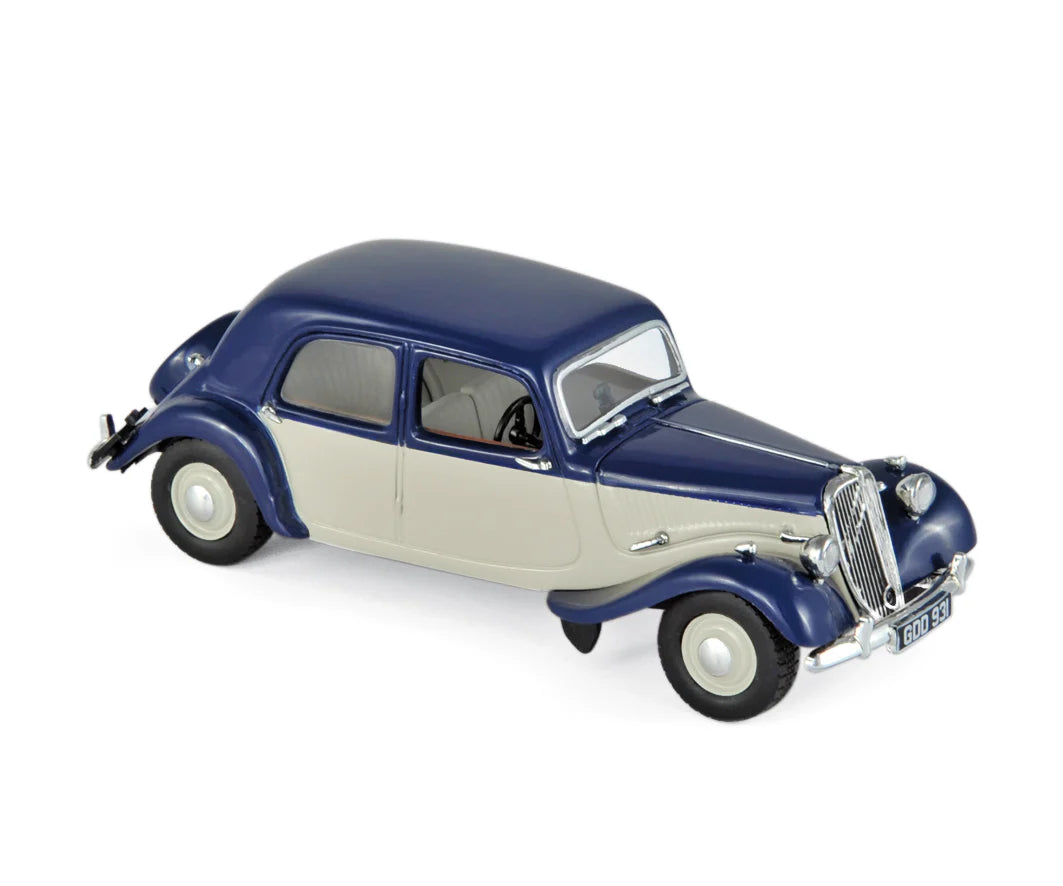 Citroën Light 15 1949 Dark Blue&Cream 1:43