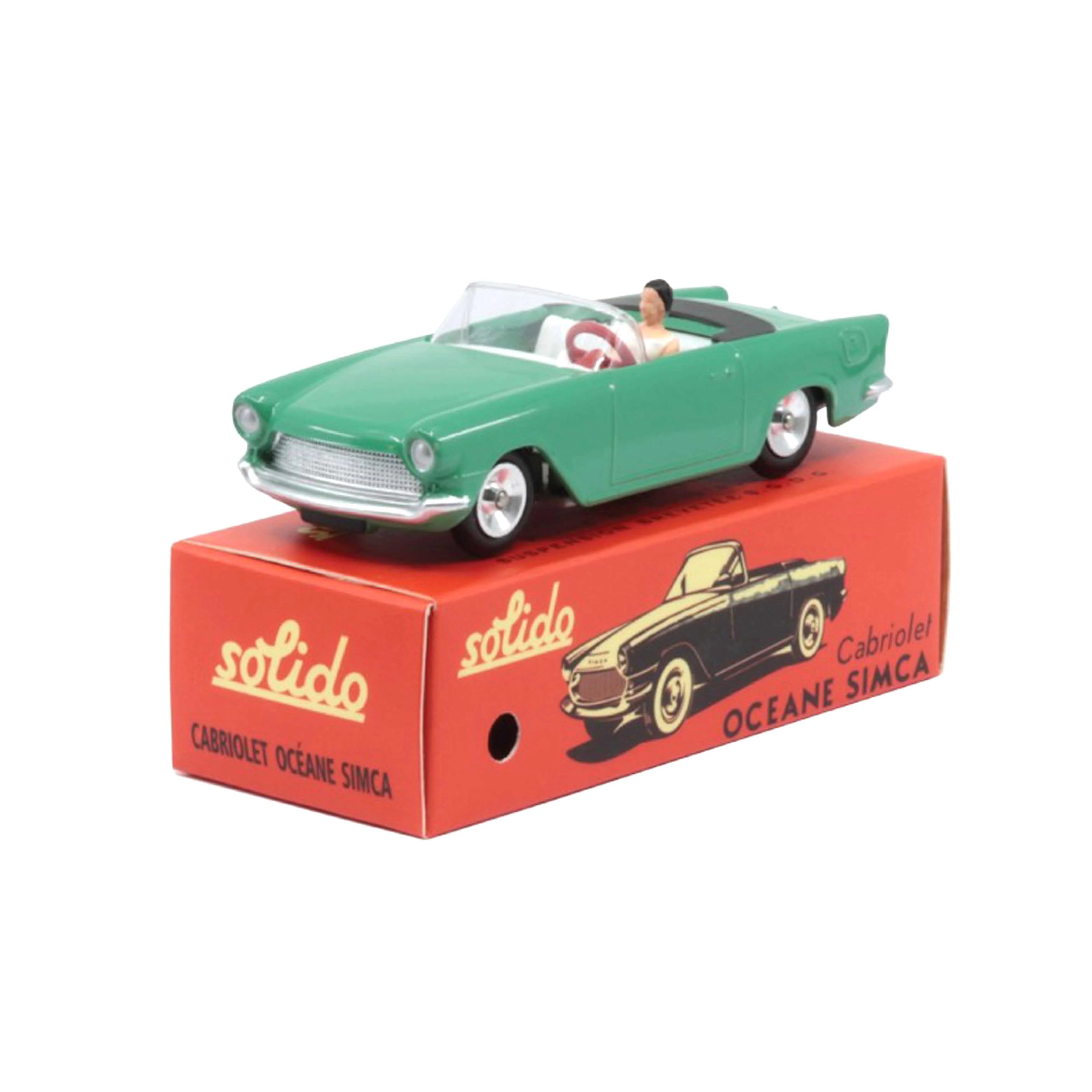 Simca Océane Cabriolet Verte 1959 1:43
