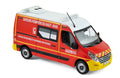 Renault Master 2011 Pompiers - VSAV Yellow bumpers 1:43