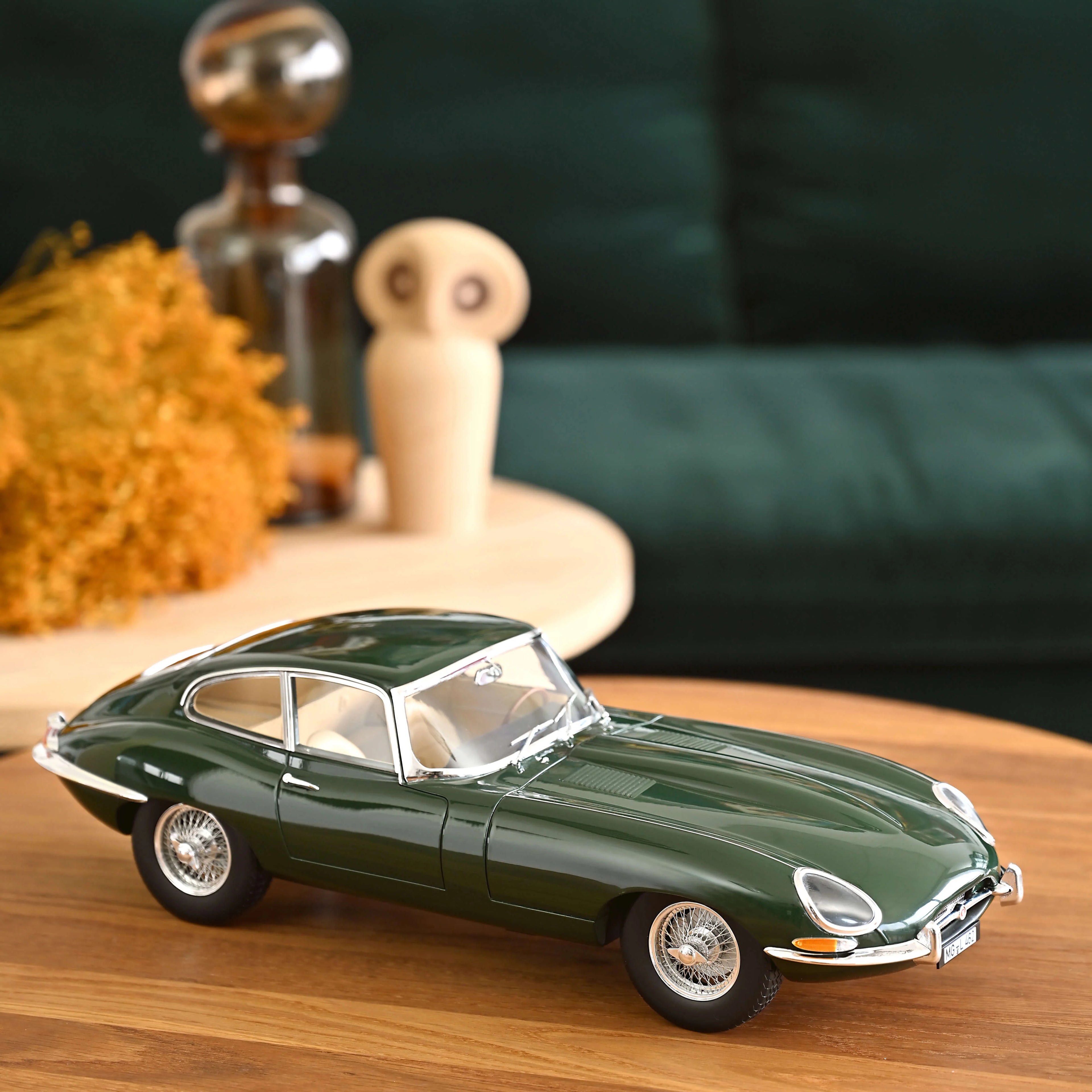 Jaguar E-Type Coupe 4.2 L 1964 Green 1:12