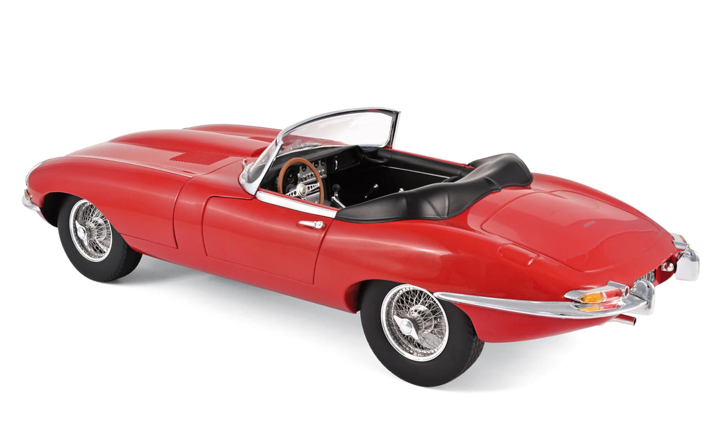 Jaguar E-Type Cabriolet 1962 Red 1:12