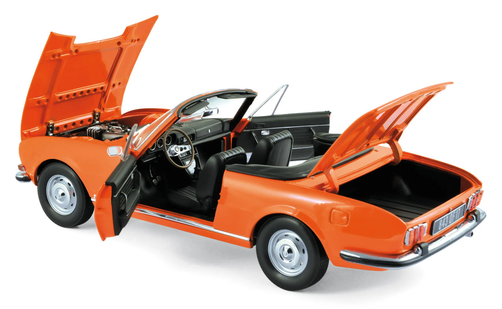 Peugeot 504 Cabriolet 1970 Capucine Orange 1:18