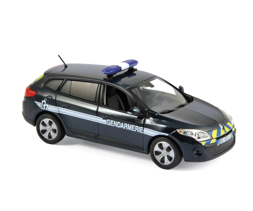 Renault Megane Sport Tourer 2012 Gendarmerie Yellow&Blue strip 1:43