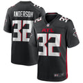 Jamal Anderson Atlanta Falcons Nike Game Retired   Jersey - Black