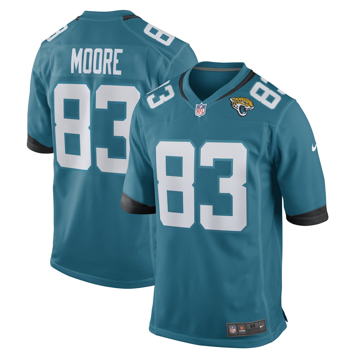 Jaylon Moore Jacksonville Jaguars Nike Game   Jersey - Teal