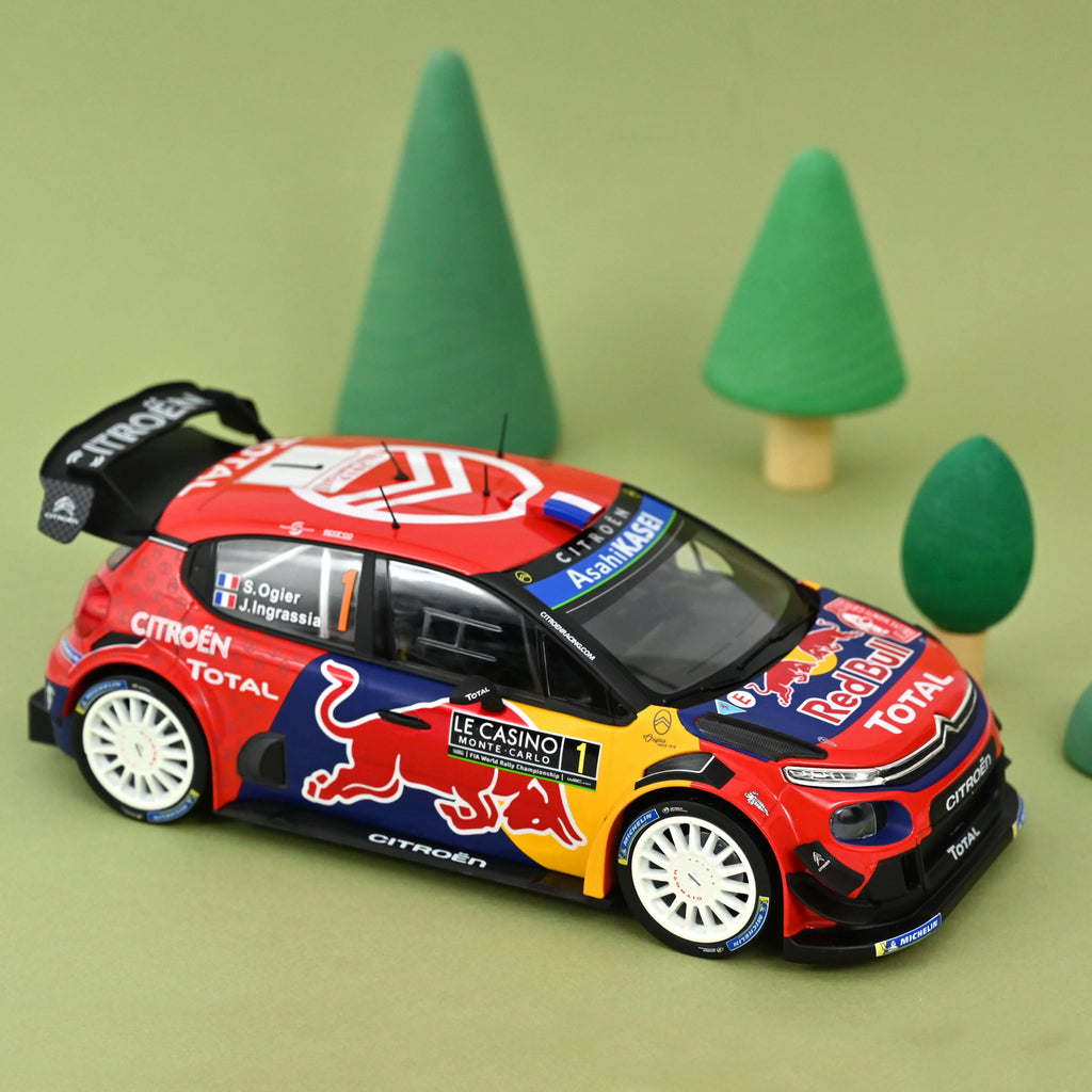 Citroën C3 WRC 2019 Rallye Monte-Carlo 2019 1 Ogier/ Ingrassia 1:18