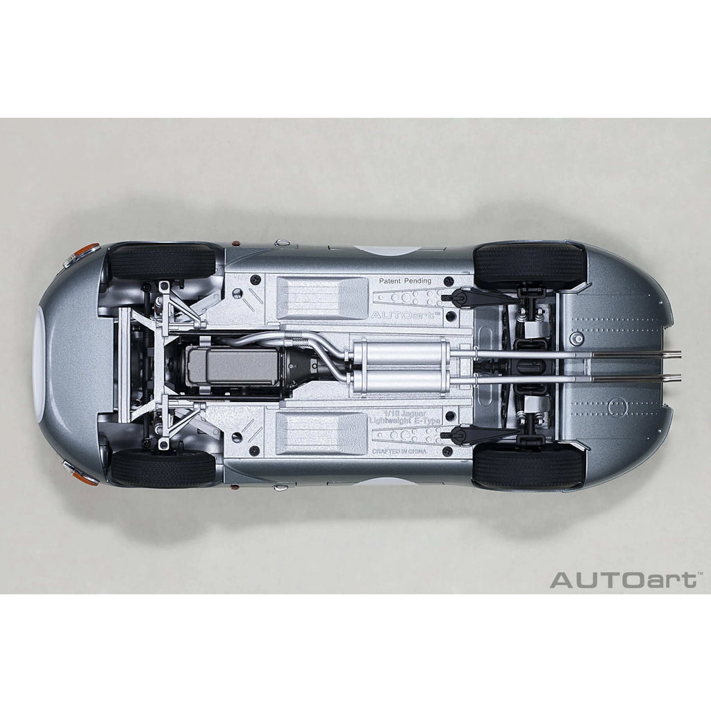 Jaguar Lightweight E-Type 2015 Silver 1:18