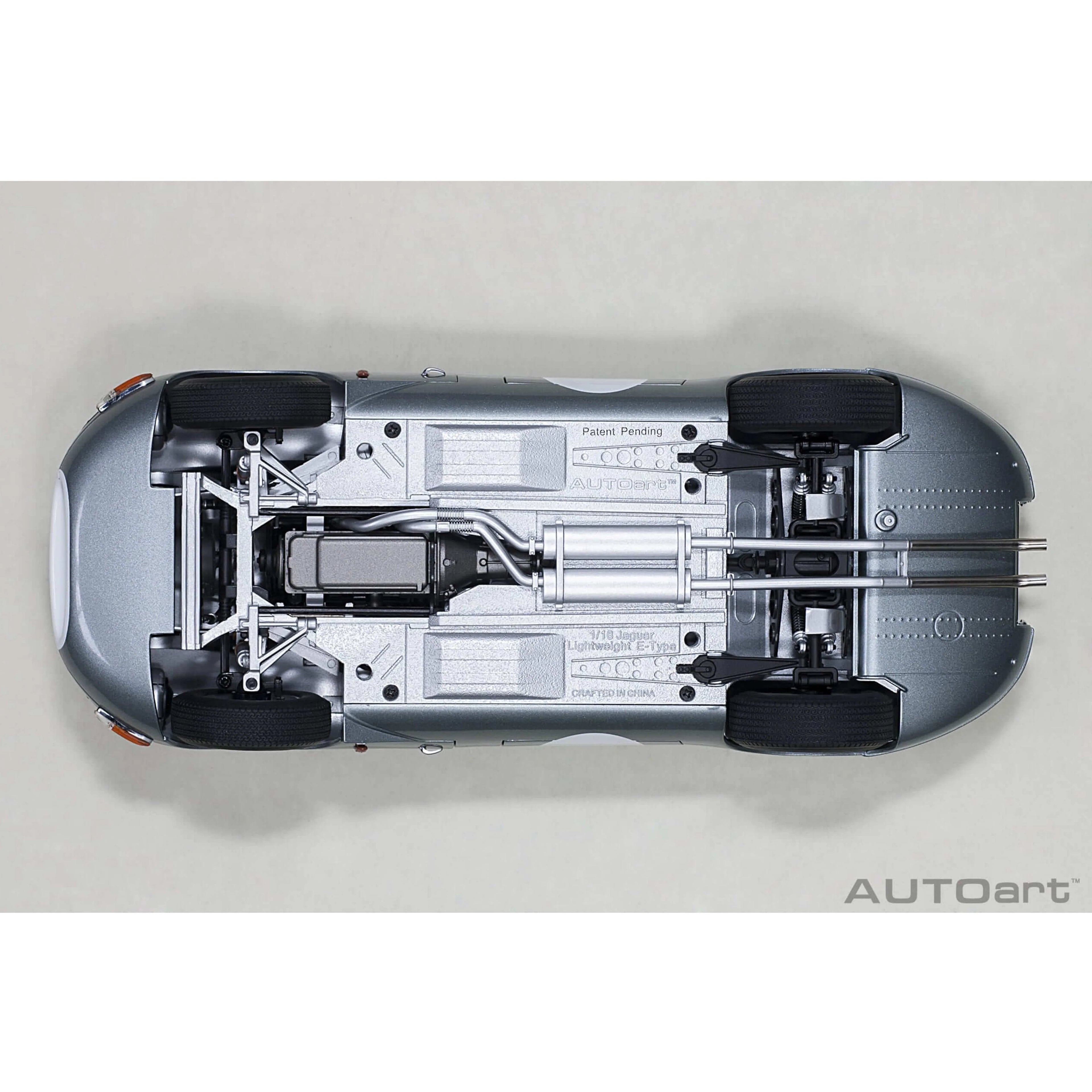 Jaguar Lightweight E-Type 2015 Silver 1:18