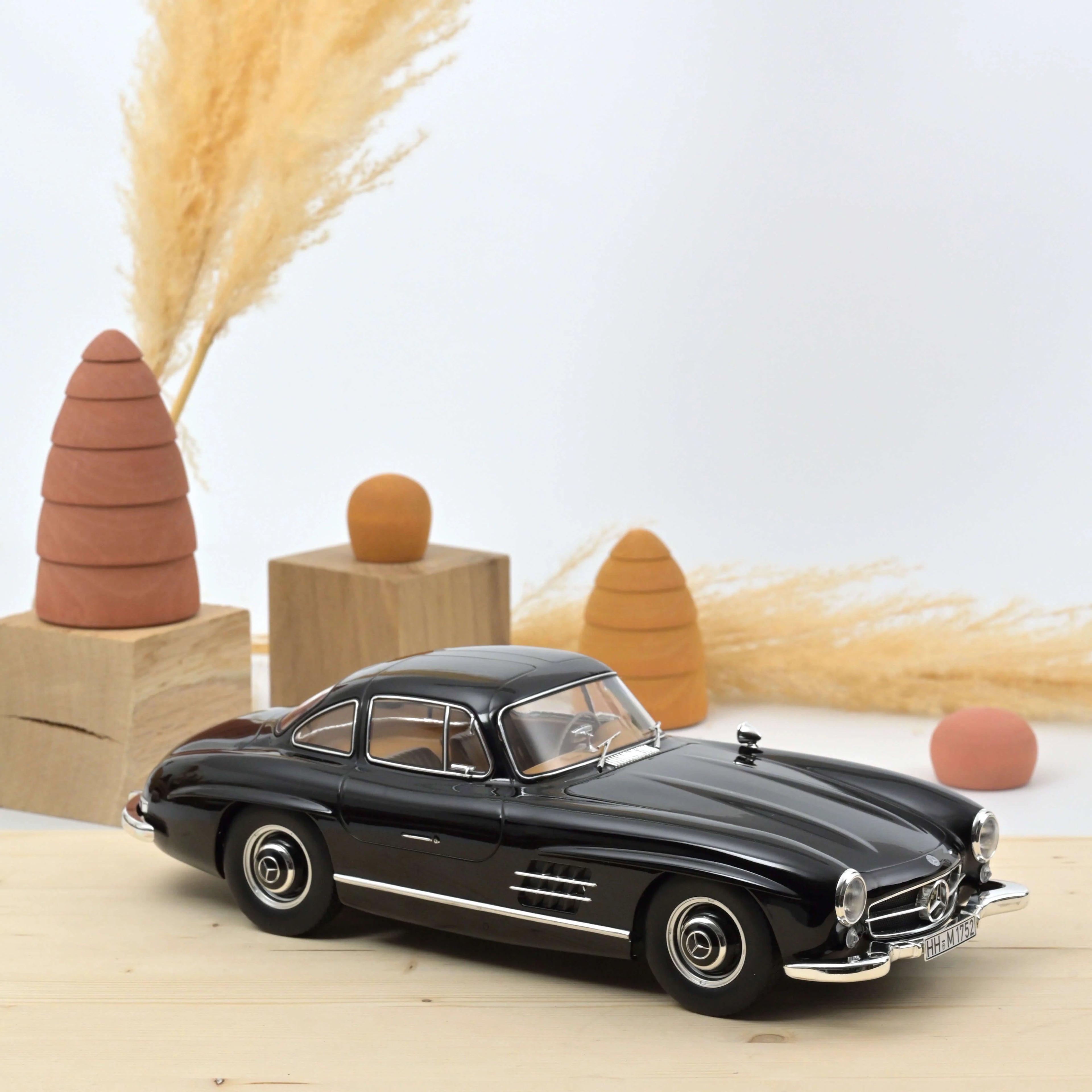 Mercedes-Benz 300 SL 1954 Black 1:12 - 300pcs