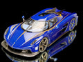 Pre-order FrontiArt Koenigsegg Jesko Absolut 7389 in Blue Tinted Carbon - Limited 100 pcs