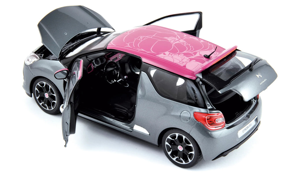 Citroën DS3 2011 Thorium Grey&Fuchsia 1:18