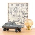 Citroën DS 19 on balls 1959 Sculpture Full Matt Grey 1:12 - 100pcs