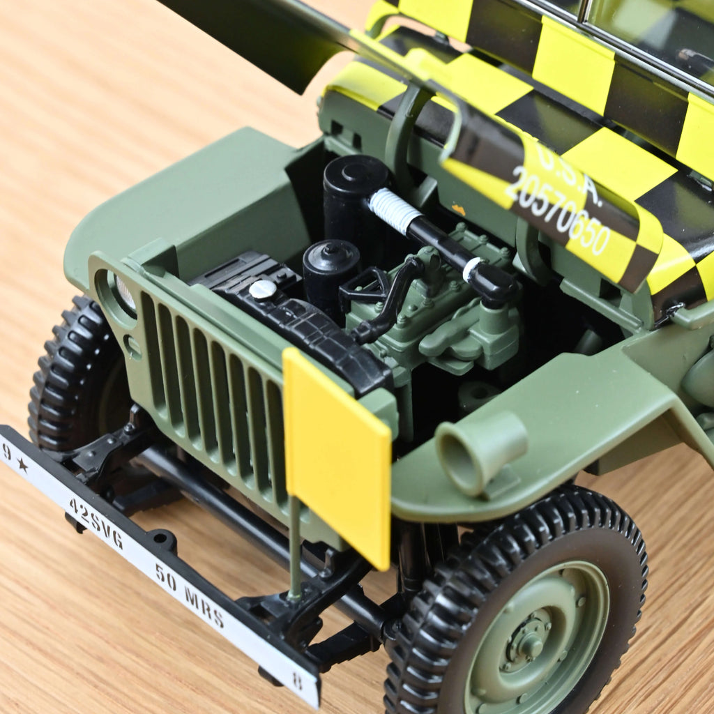 Jeep Army 1944 Follow Me 1:18 - 200pcs