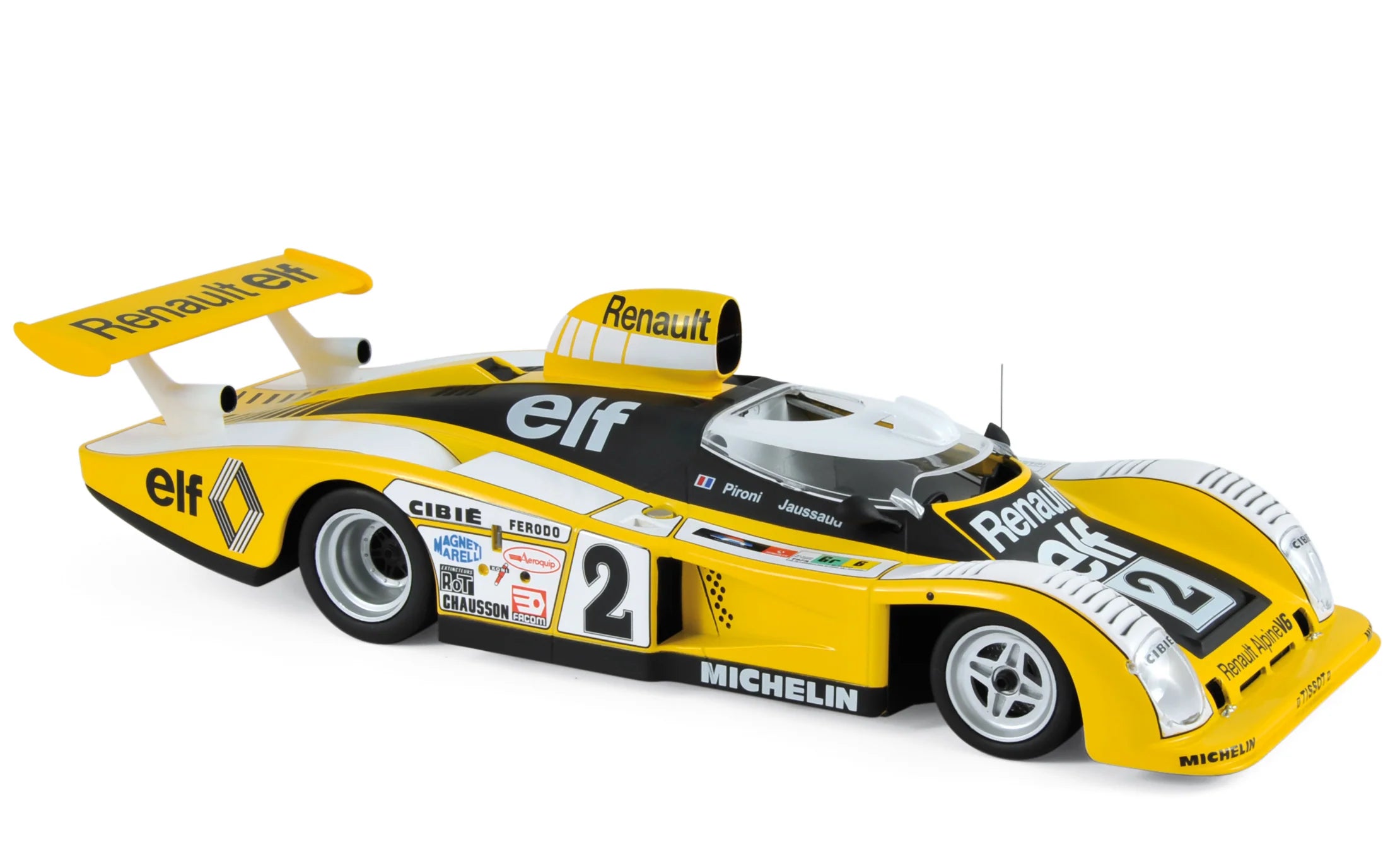 Alpine A442B 1978 24H Le Mans 2 Pironi/Jaussaud Vainqueur 1:18
